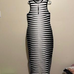 Fashion Nova Jessie Bandage Maxi Dress
